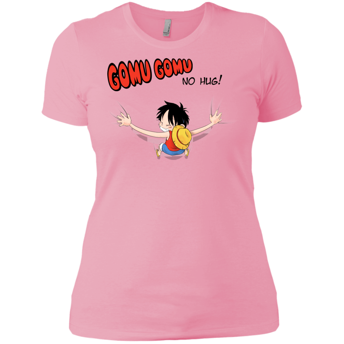 T-Shirts Light Pink / X-Small Gomu Gomu no Hug Women's Premium T-Shirt