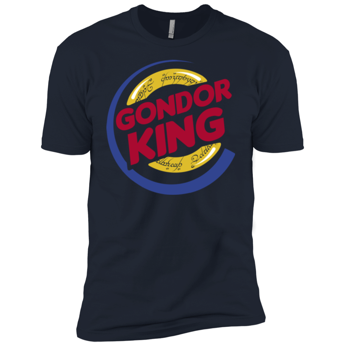 T-Shirts Midnight Navy / YXS Gondor King Boys Premium T-Shirt