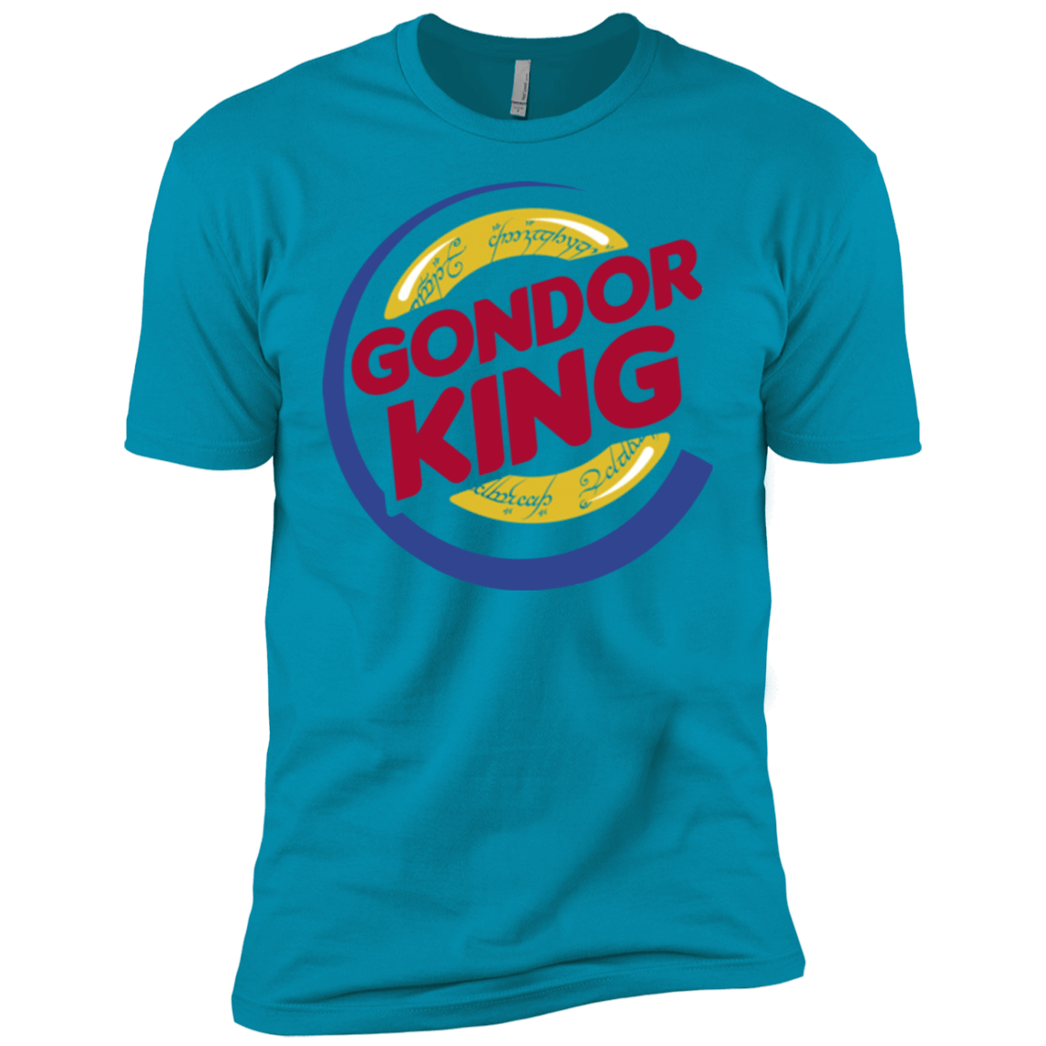 T-Shirts Turquoise / YXS Gondor King Boys Premium T-Shirt