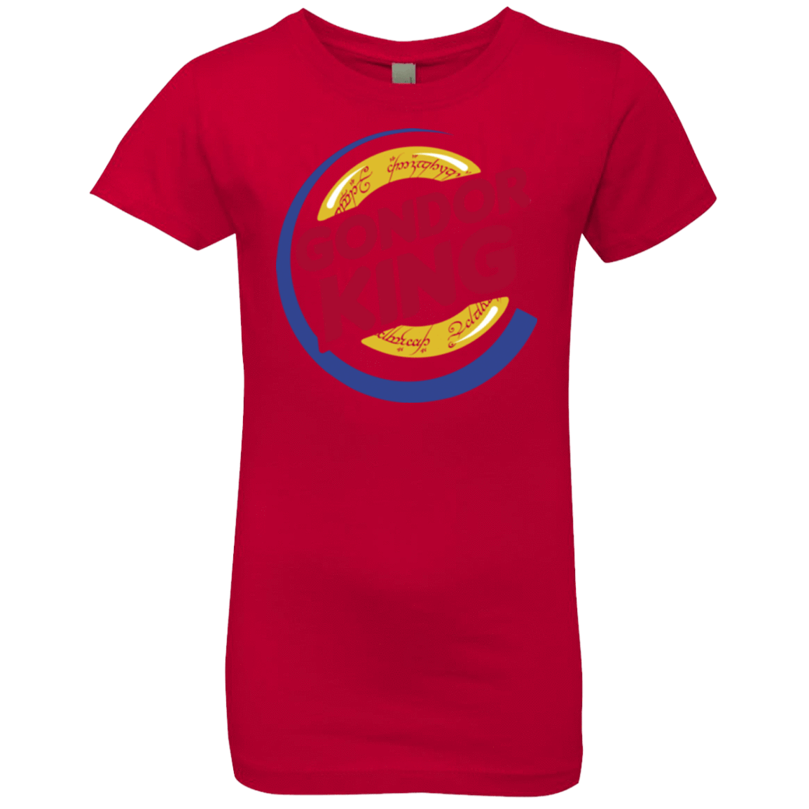 T-Shirts Red / YXS Gondor King Girls Premium T-Shirt