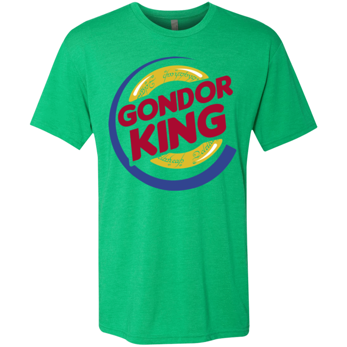 T-Shirts Envy / Small Gondor King Men's Triblend T-Shirt