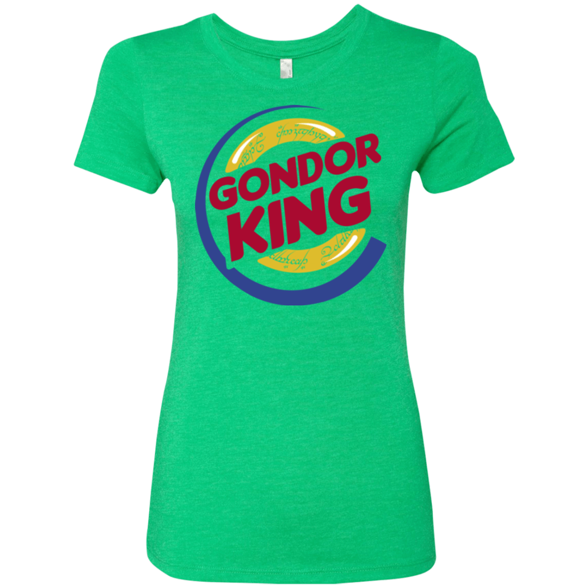 T-Shirts Envy / Small Gondor King Women's Triblend T-Shirt