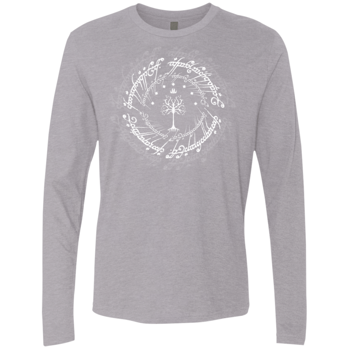 T-Shirts Heather Grey / Small Gondor Men's Premium Long Sleeve