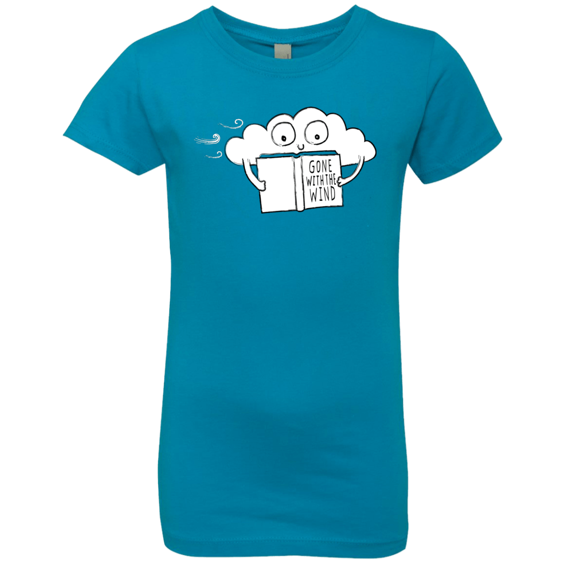 T-Shirts Turquoise / YXS Gone with the Wind Girls Premium T-Shirt