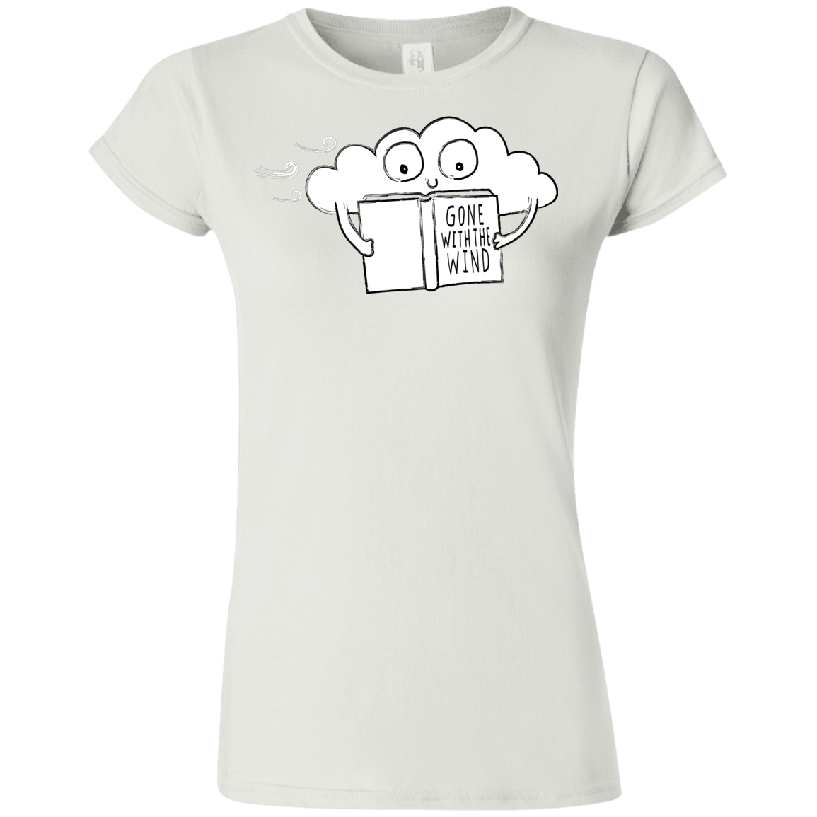 T-Shirts White / S Gone with the Wind Junior Slimmer-Fit T-Shirt