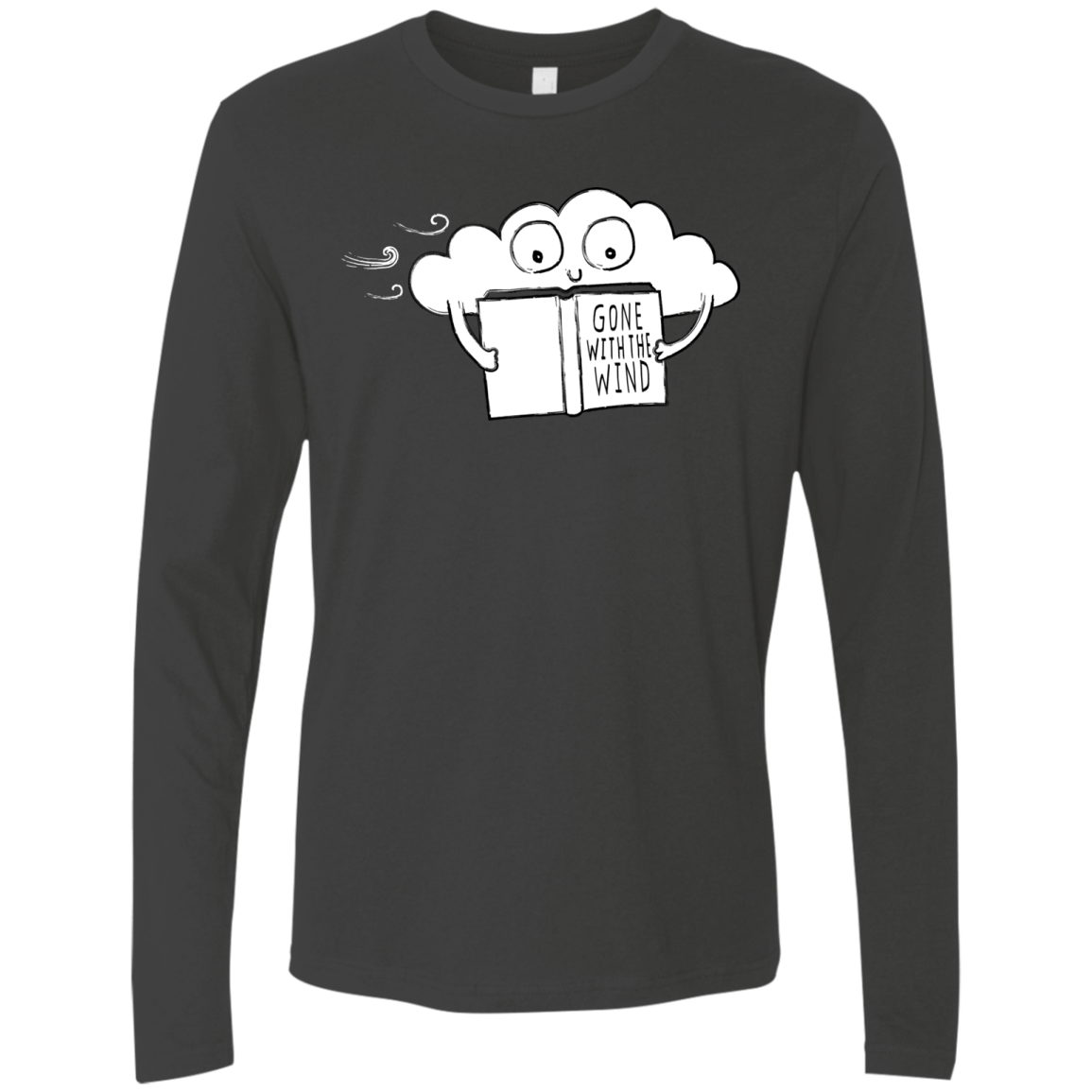 T-Shirts Heavy Metal / S Gone with the Wind Men's Premium Long Sleeve