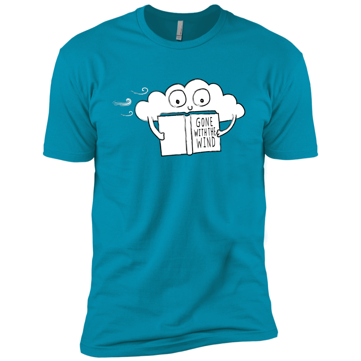 T-Shirts Turquoise / X-Small Gone with the Wind Men's Premium T-Shirt