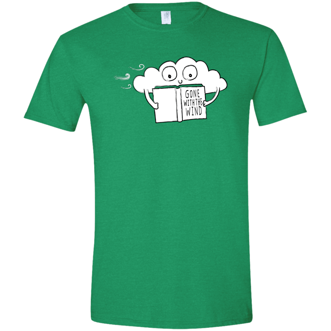 T-Shirts Heather Irish Green / S Gone with the Wind Men's Semi-Fitted Softstyle