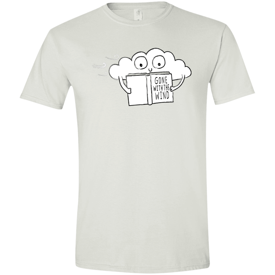 T-Shirts White / X-Small Gone with the Wind Men's Semi-Fitted Softstyle