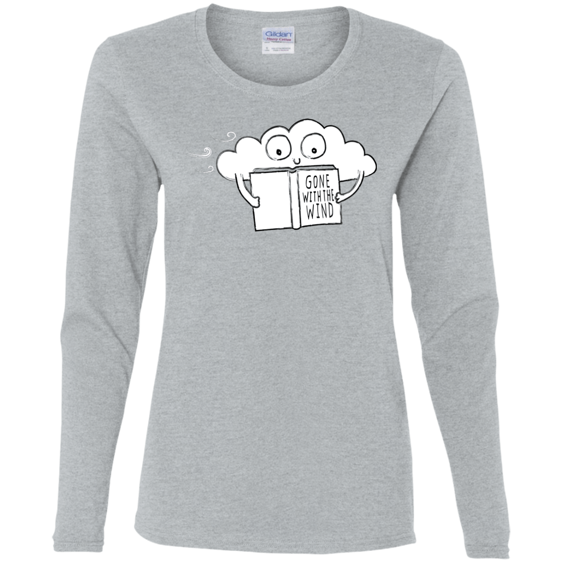 T-Shirts Sport Grey / S Gone with the Wind Women's Long Sleeve T-Shirt