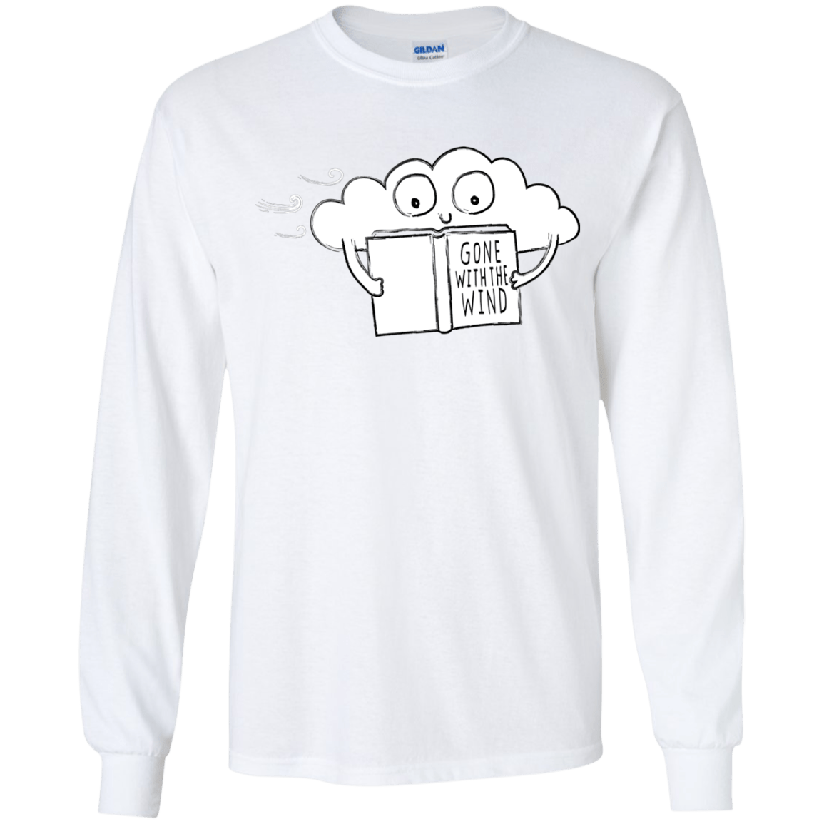 T-Shirts White / YS Gone with the Wind Youth Long Sleeve T-Shirt