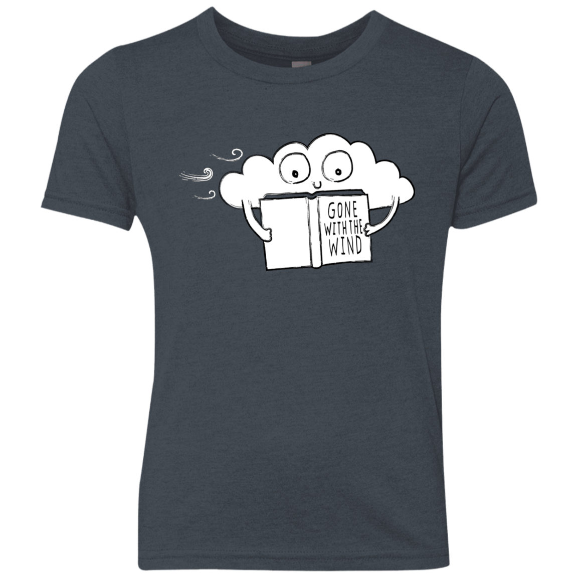 T-Shirts Vintage Navy / YXS Gone with the Wind Youth Triblend T-Shirt
