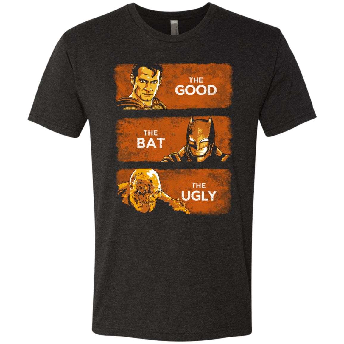 T-Shirts Vintage Black / S Good, Bat, Ugly Men's Triblend T-Shirt