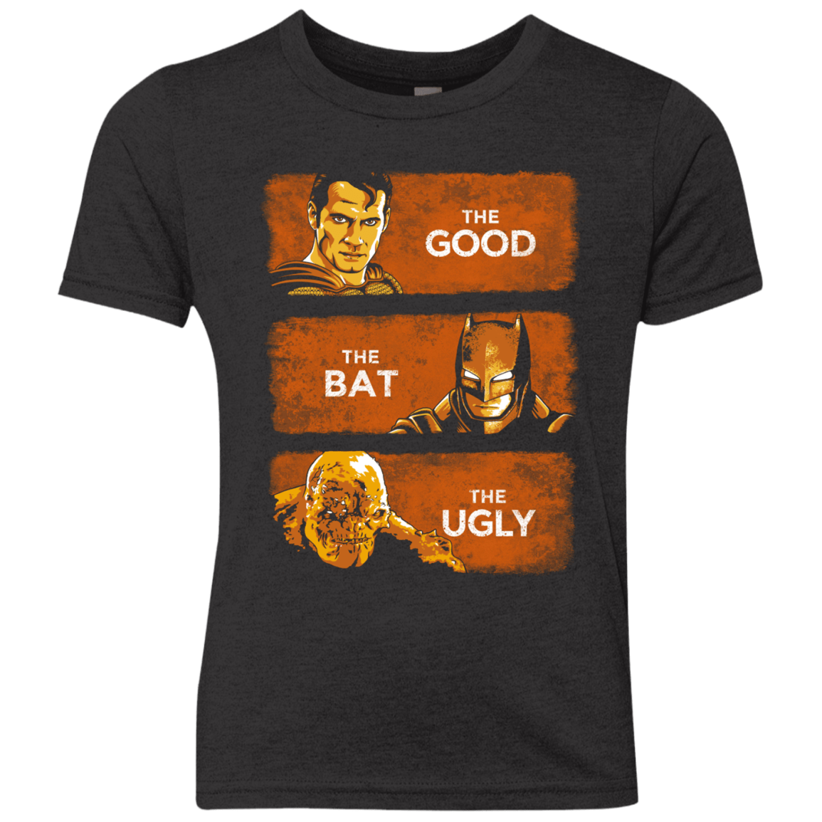 T-Shirts Vintage Black / YXS Good, Bat, Ugly Youth Triblend T-Shirt