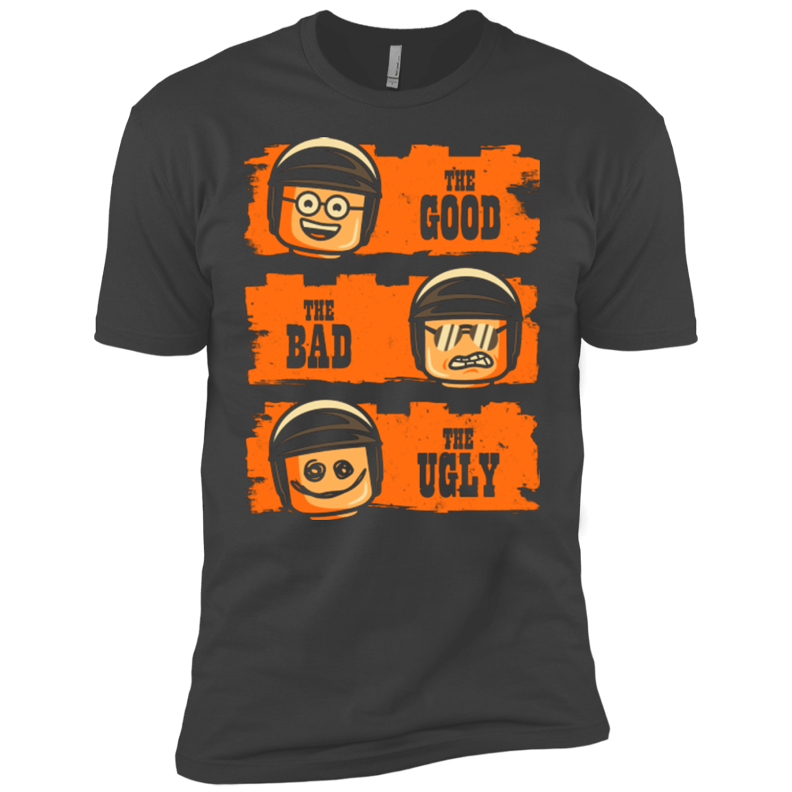 T-Shirts Heavy Metal / YXS GOOD COP BAD COP UGLY COP Boys Premium T-Shirt