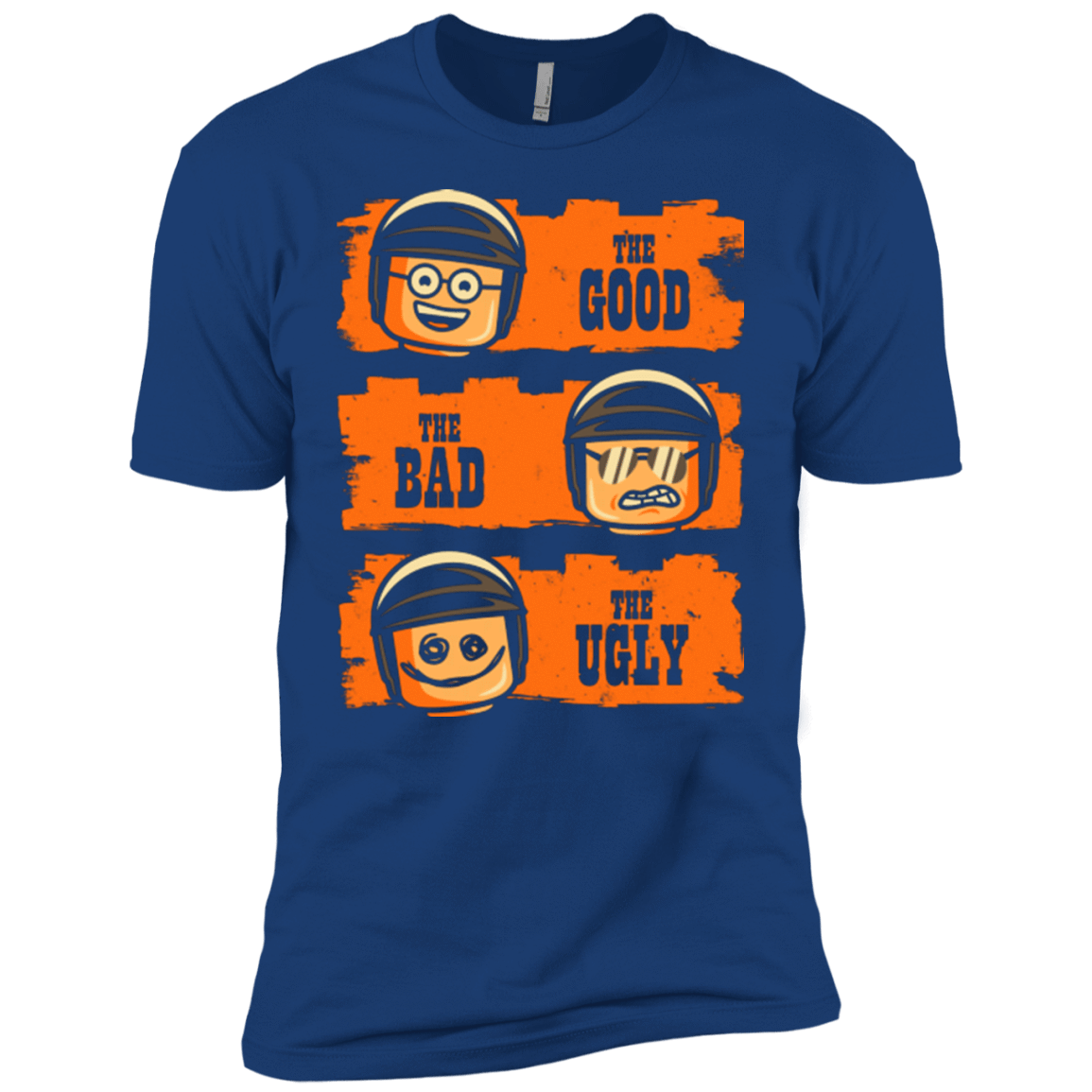 T-Shirts Royal / YXS GOOD COP BAD COP UGLY COP Boys Premium T-Shirt