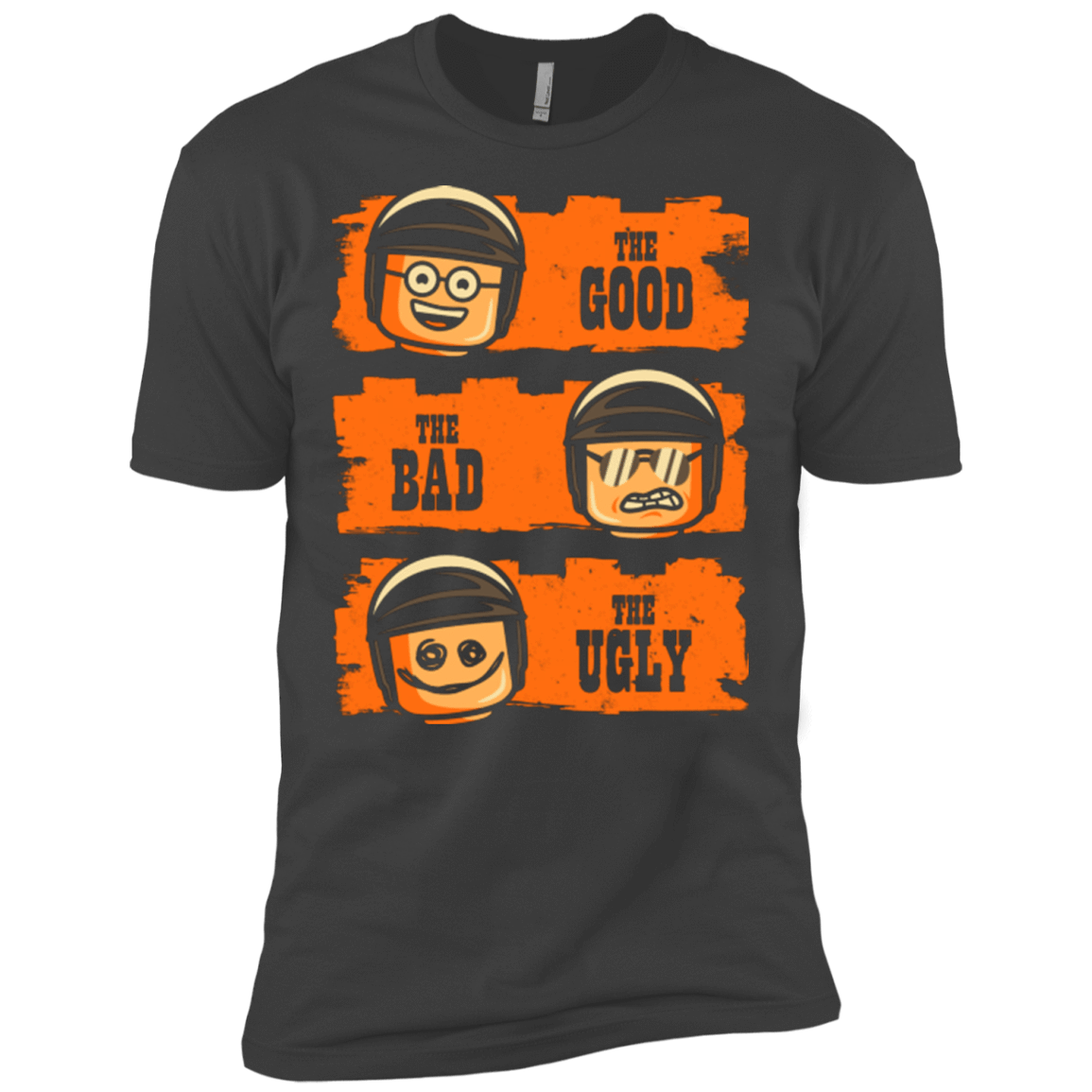 T-Shirts Heavy Metal / X-Small GOOD COP BAD COP UGLY COP Men's Premium T-Shirt