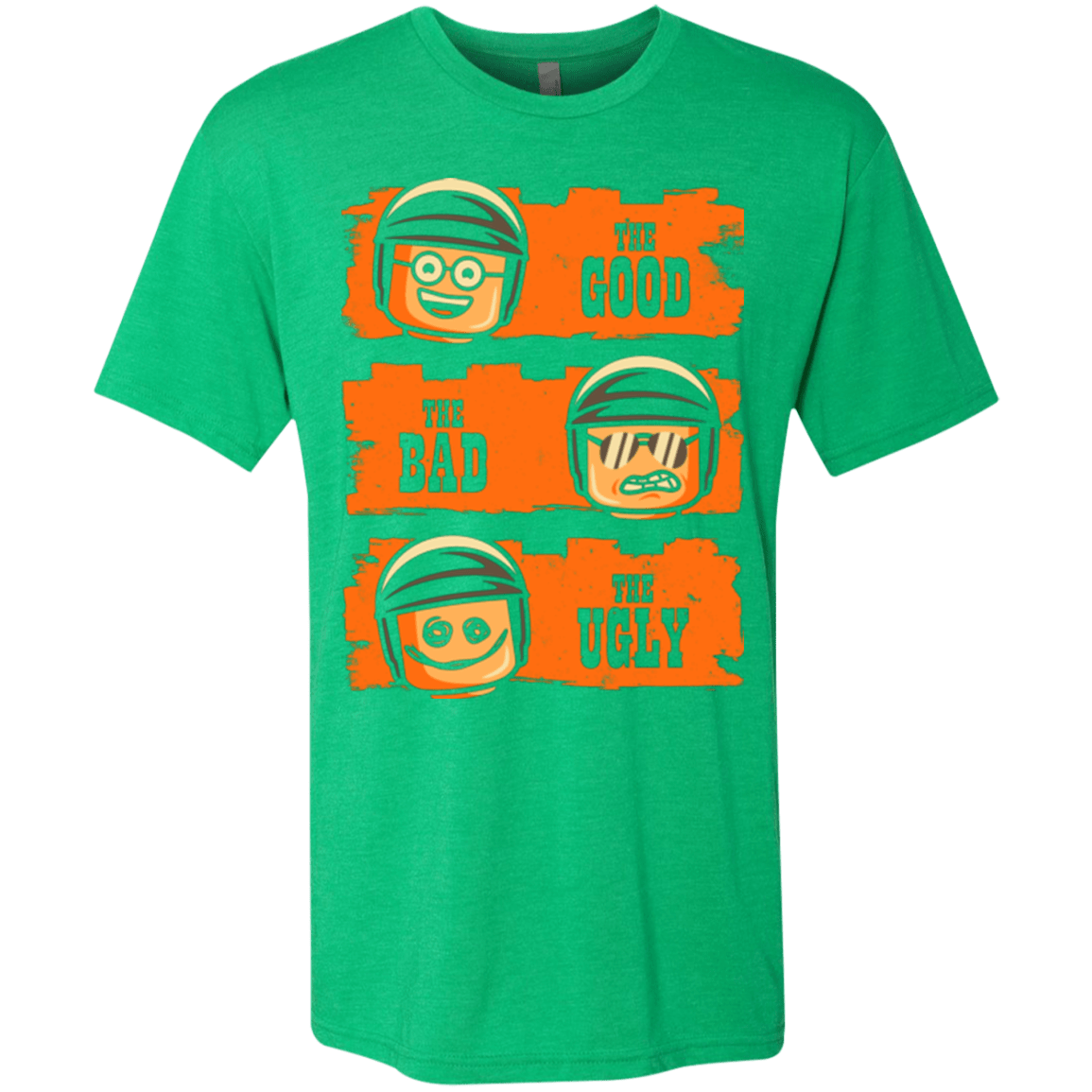 T-Shirts Envy / Small GOOD COP BAD COP UGLY COP Men's Triblend T-Shirt