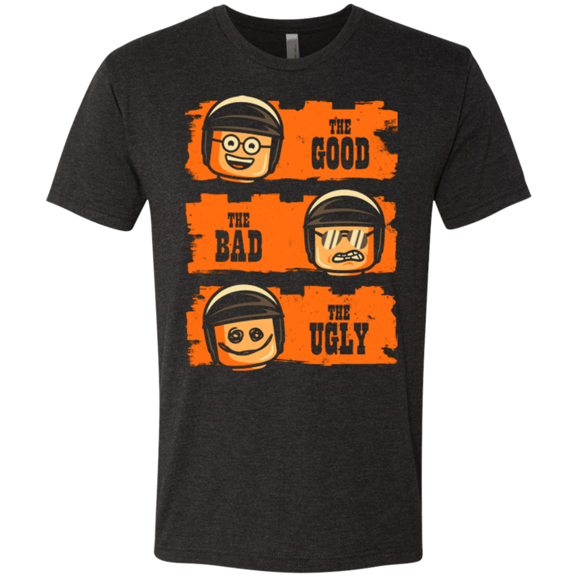 T-Shirts Vintage Black / Small GOOD COP BAD COP UGLY COP Men's Triblend T-Shirt