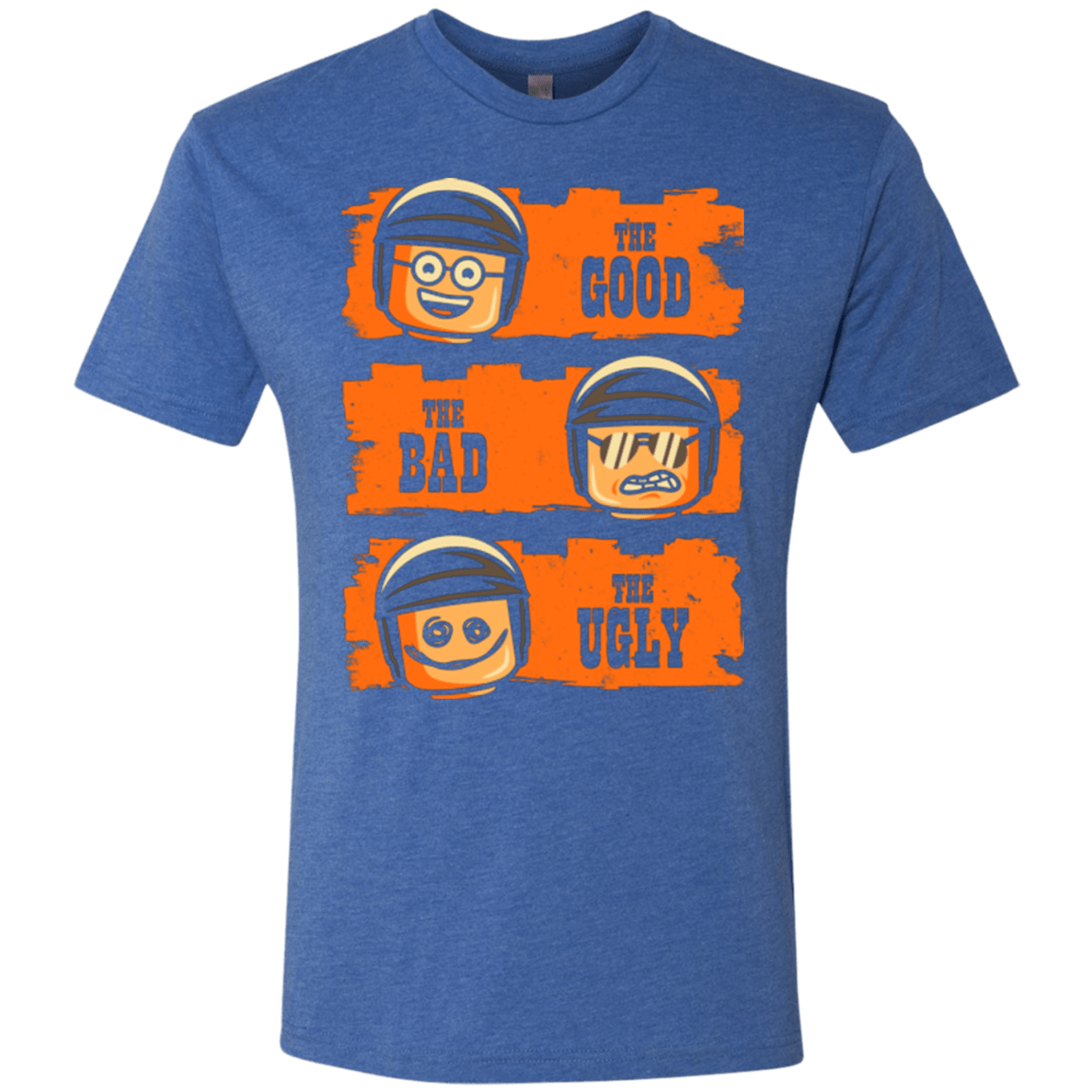 T-Shirts Vintage Royal / Small GOOD COP BAD COP UGLY COP Men's Triblend T-Shirt