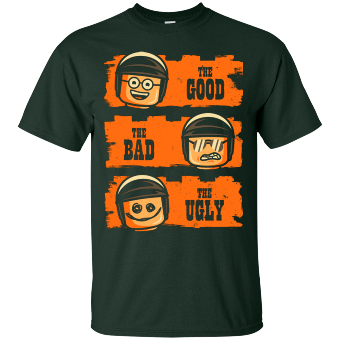 T-Shirts Forest Green / Small GOOD COP BAD COP UGLY COP T-Shirt