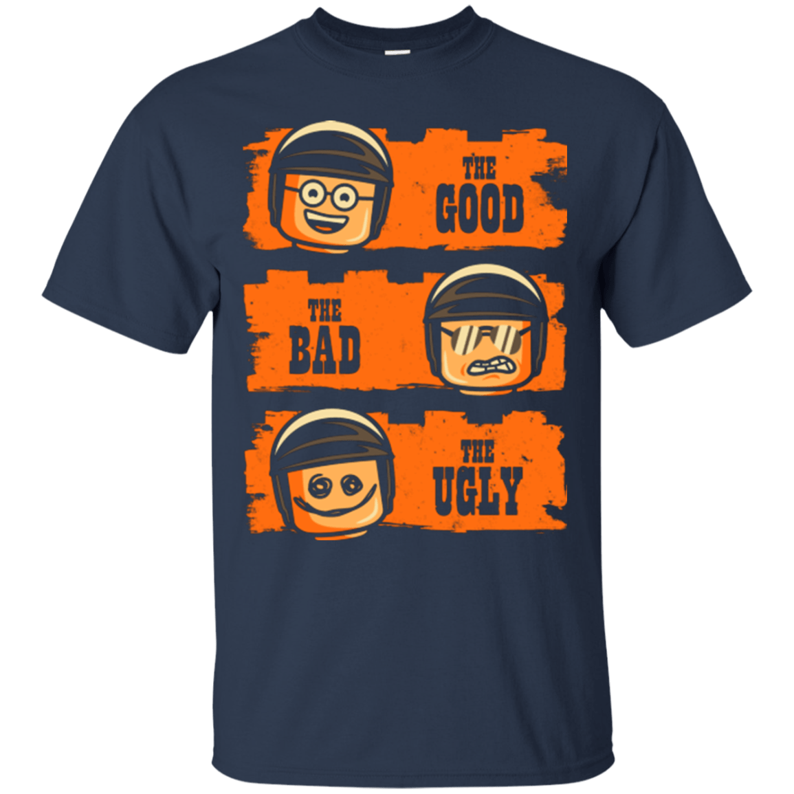 T-Shirts Navy / Small GOOD COP BAD COP UGLY COP T-Shirt