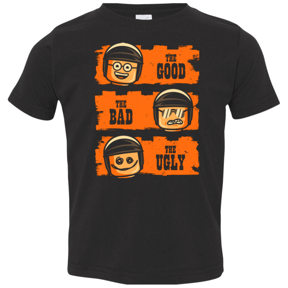 T-Shirts Black / 2T GOOD COP BAD COP UGLY COP Toddler Premium T-Shirt