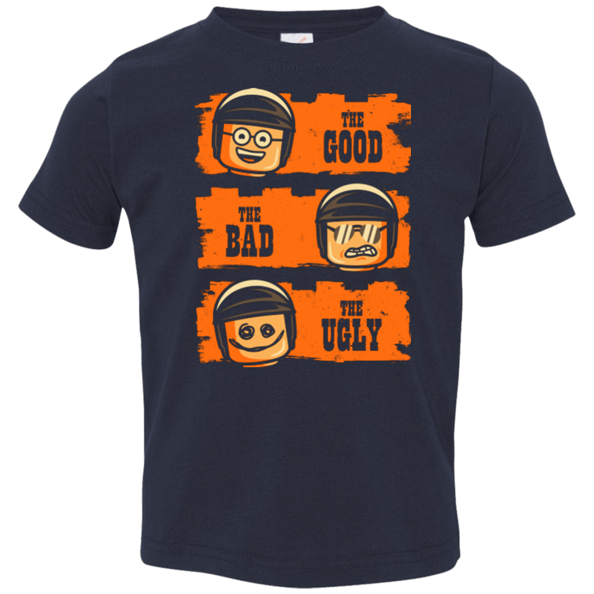 T-Shirts Navy / 2T GOOD COP BAD COP UGLY COP Toddler Premium T-Shirt