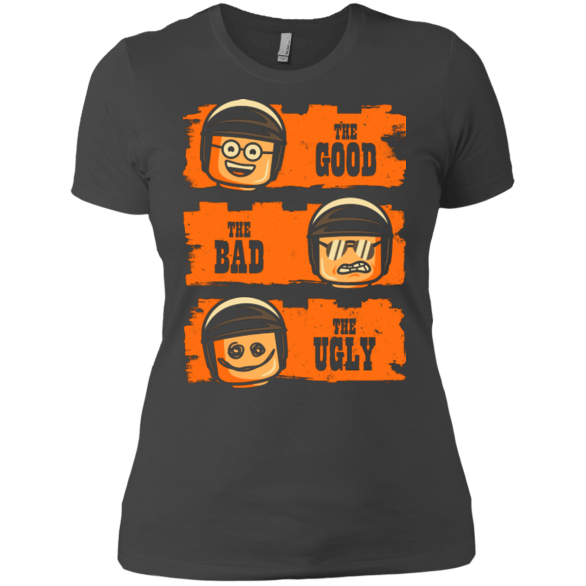 T-Shirts Heavy Metal / X-Small GOOD COP BAD COP UGLY COP Women's Premium T-Shirt