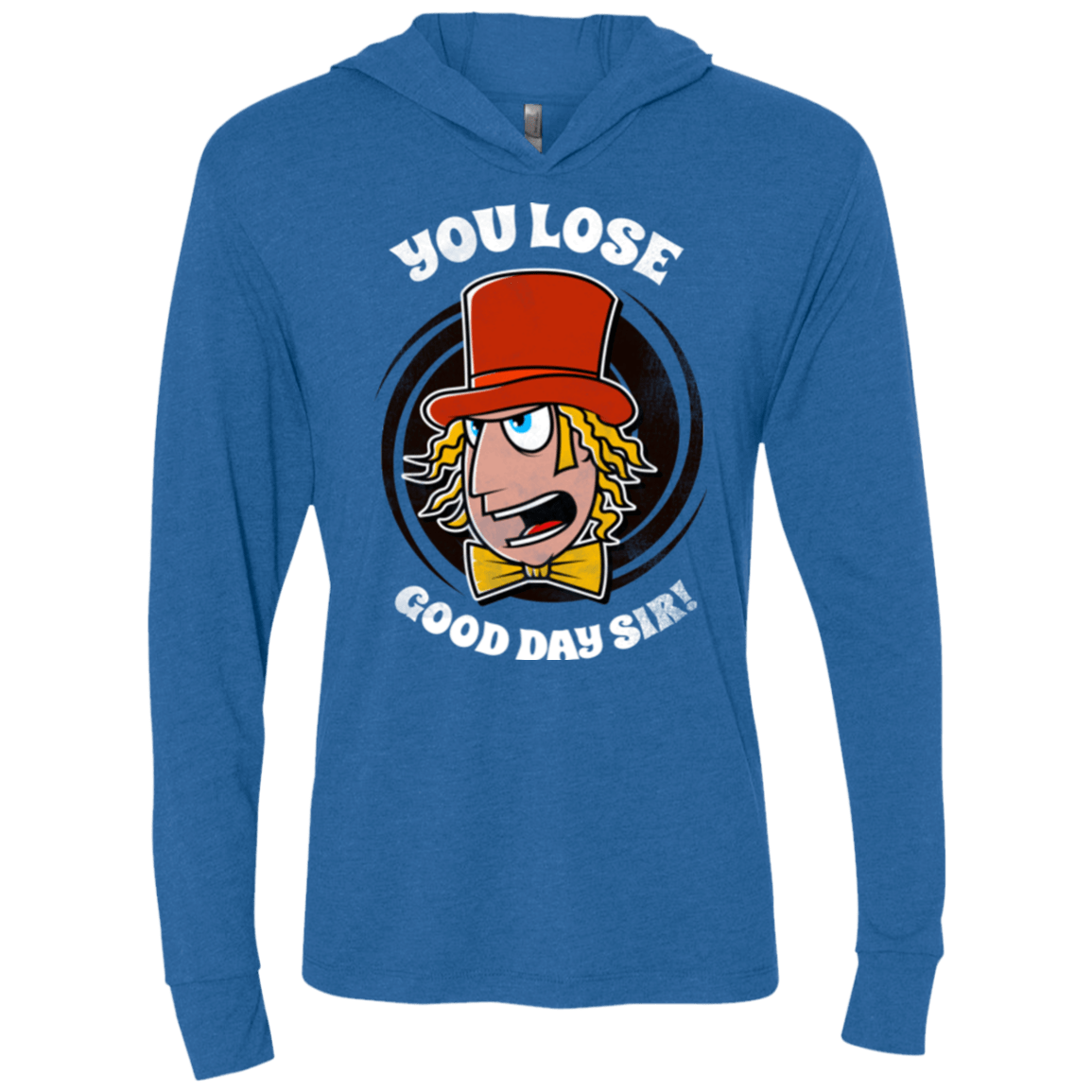 T-Shirts Vintage Royal / X-Small Good Day Sir Triblend Long Sleeve Hoodie Tee