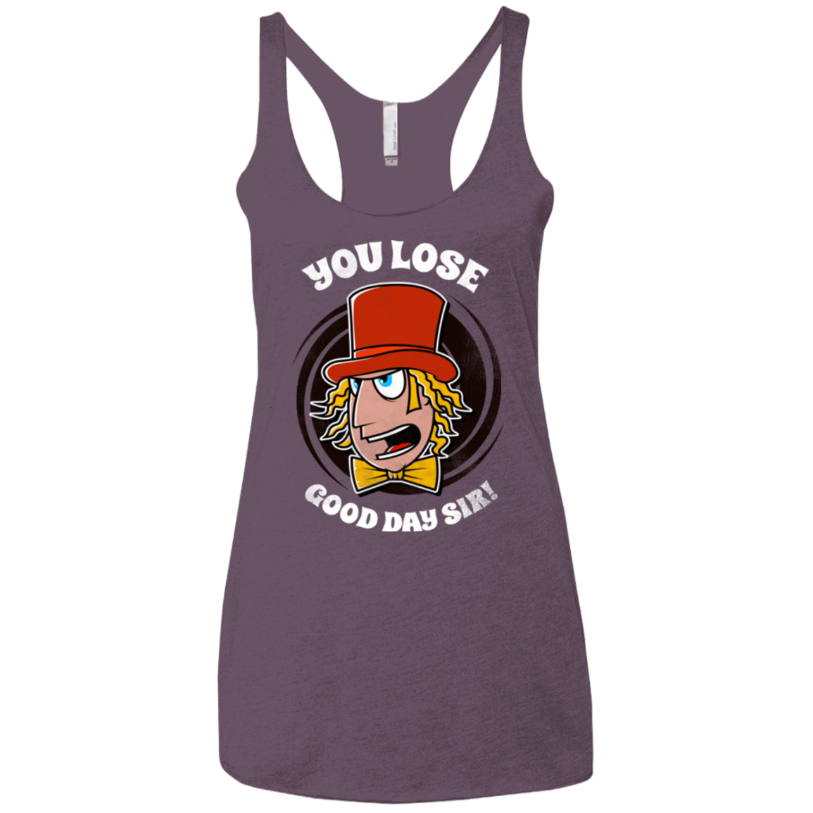 T-Shirts Vintage Purple / X-Small Good Day Sir Women's Triblend Racerback Tank