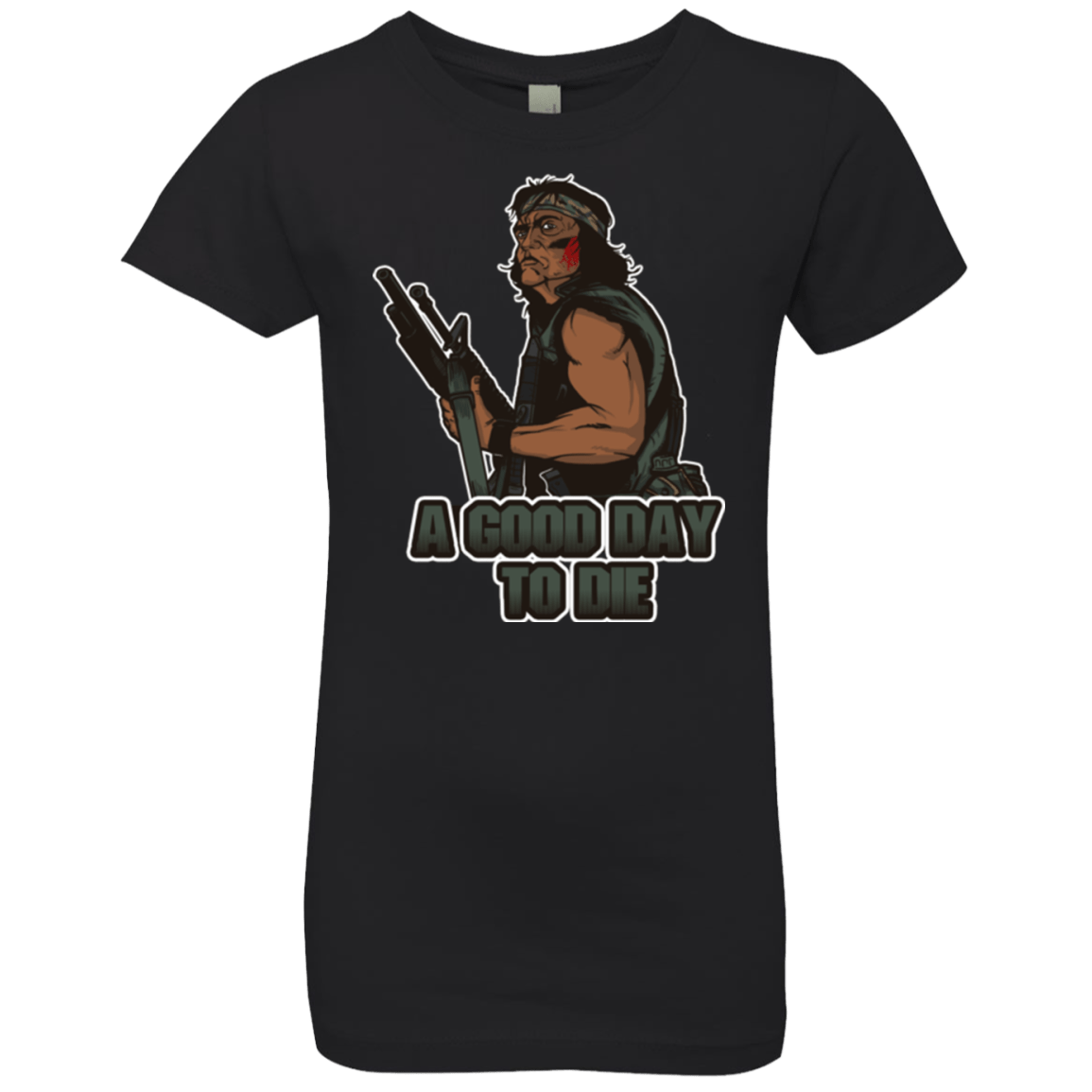 T-Shirts Black / YXS Good Day To Die Girls Premium T-Shirt