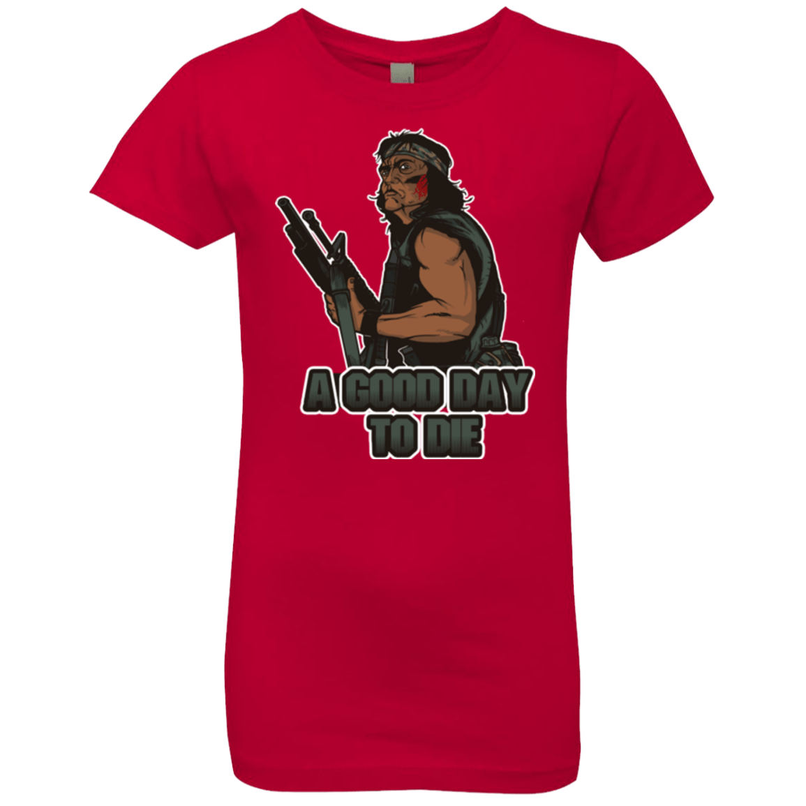 T-Shirts Red / YXS Good Day To Die Girls Premium T-Shirt