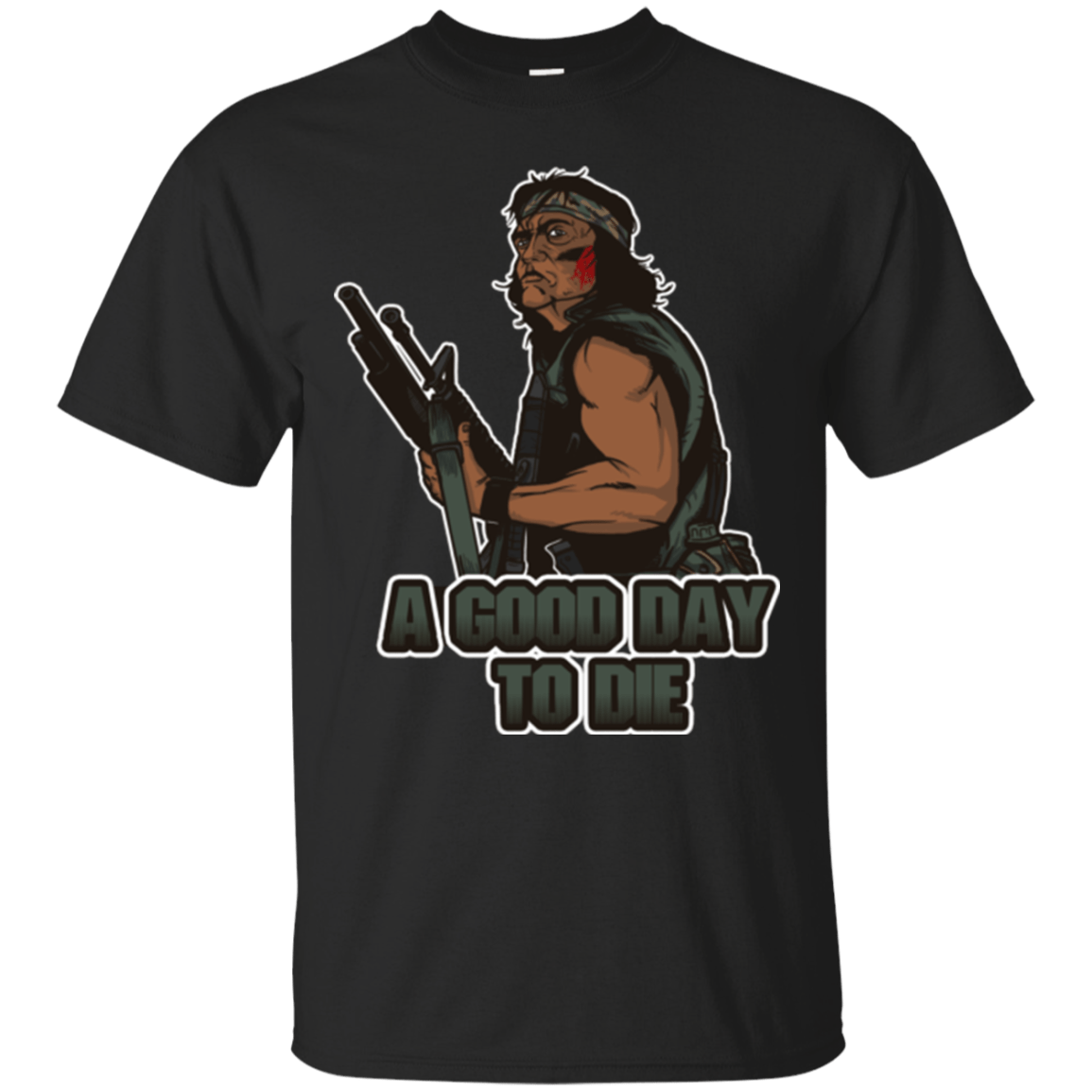 T-Shirts Black / Small Good Day To Die T-Shirt