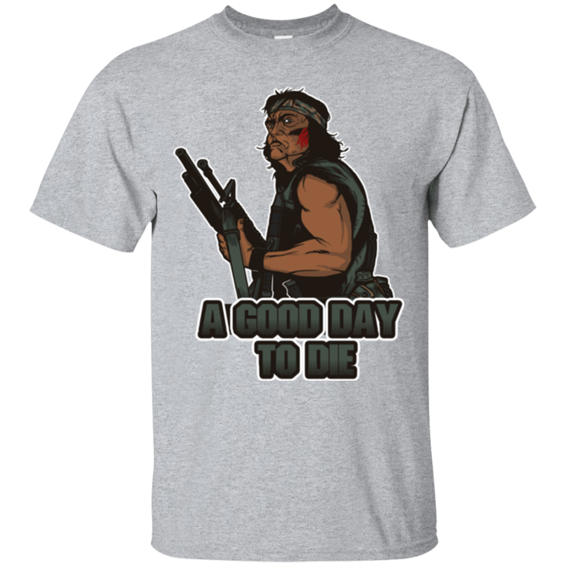 T-Shirts Sport Grey / Small Good Day To Die T-Shirt