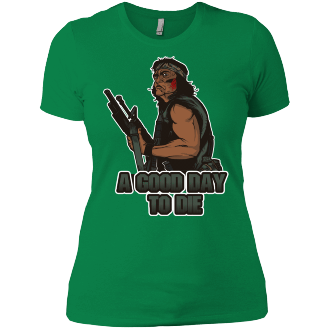 T-Shirts Kelly Green / X-Small Good Day To Die Women's Premium T-Shirt