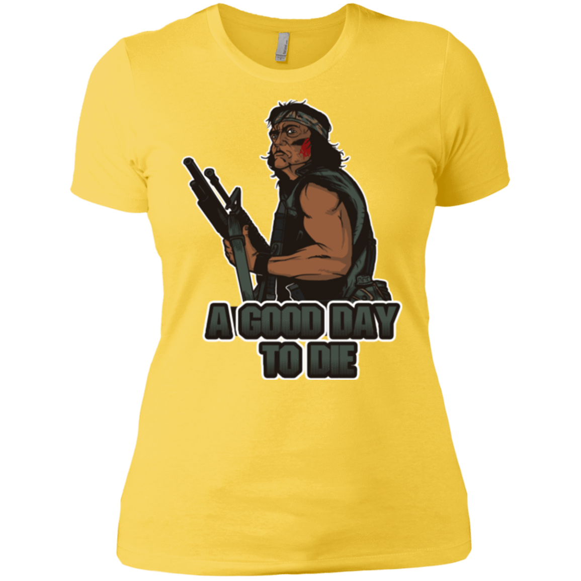 T-Shirts Vibrant Yellow / X-Small Good Day To Die Women's Premium T-Shirt