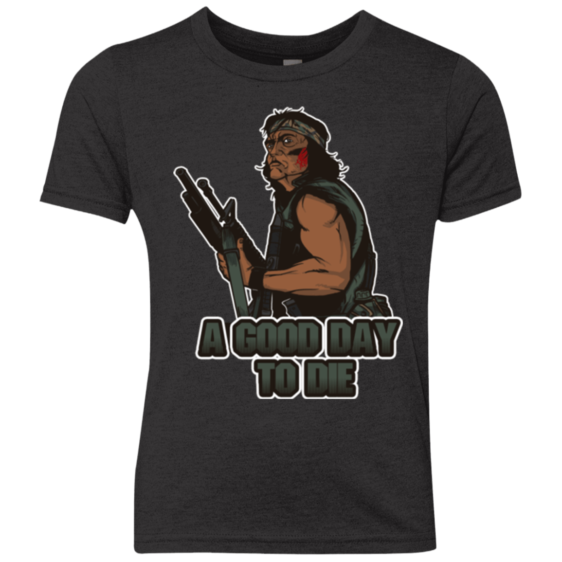 T-Shirts Vintage Black / YXS Good Day To Die Youth Triblend T-Shirt