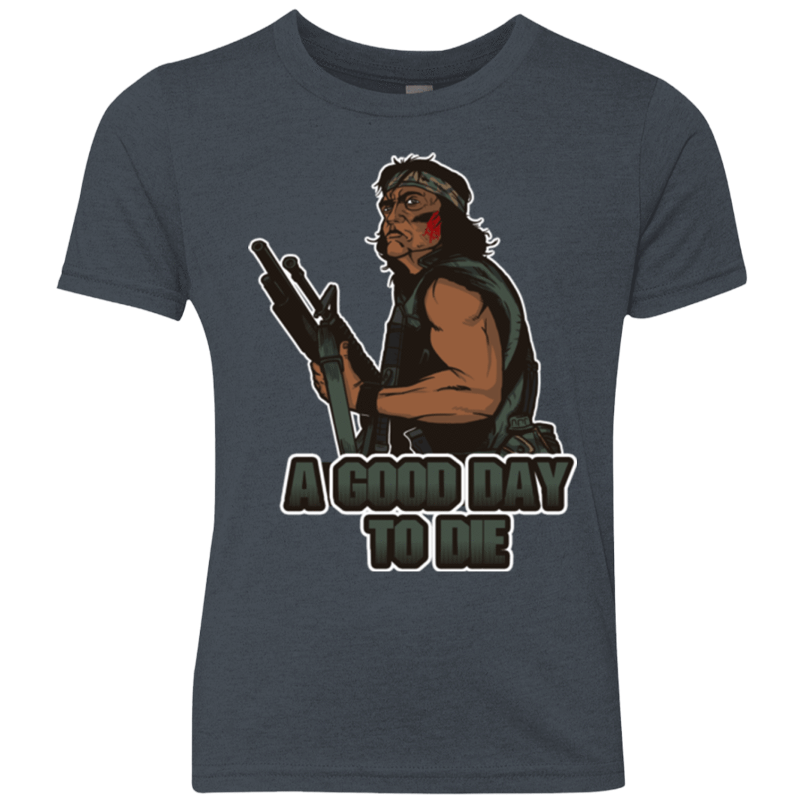 T-Shirts Vintage Navy / YXS Good Day To Die Youth Triblend T-Shirt