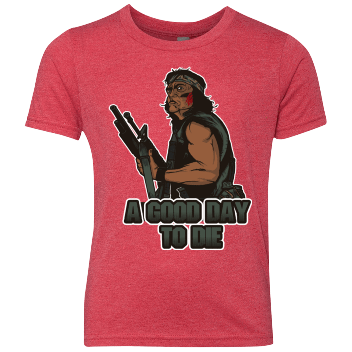 T-Shirts Vintage Red / YXS Good Day To Die Youth Triblend T-Shirt