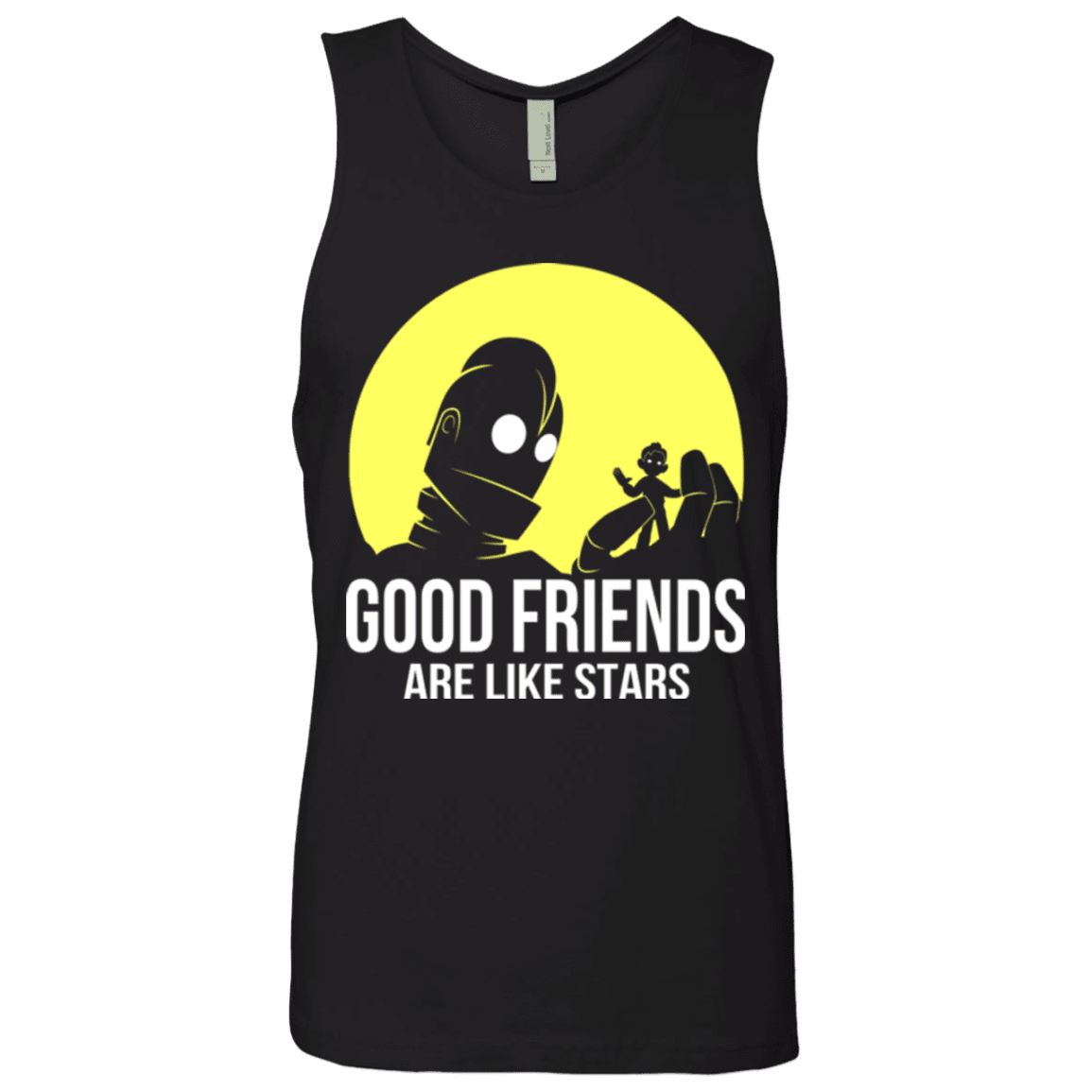 T-Shirts Black / Small Good friends Men's Premium Tank Top