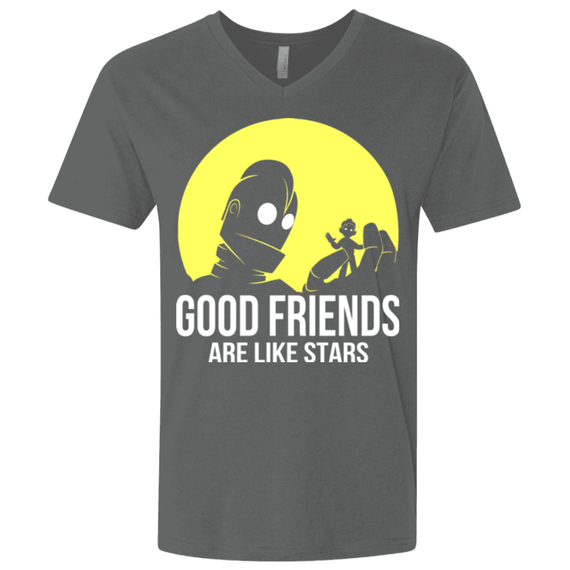 T-Shirts Heavy Metal / X-Small Good friends Men's Premium V-Neck