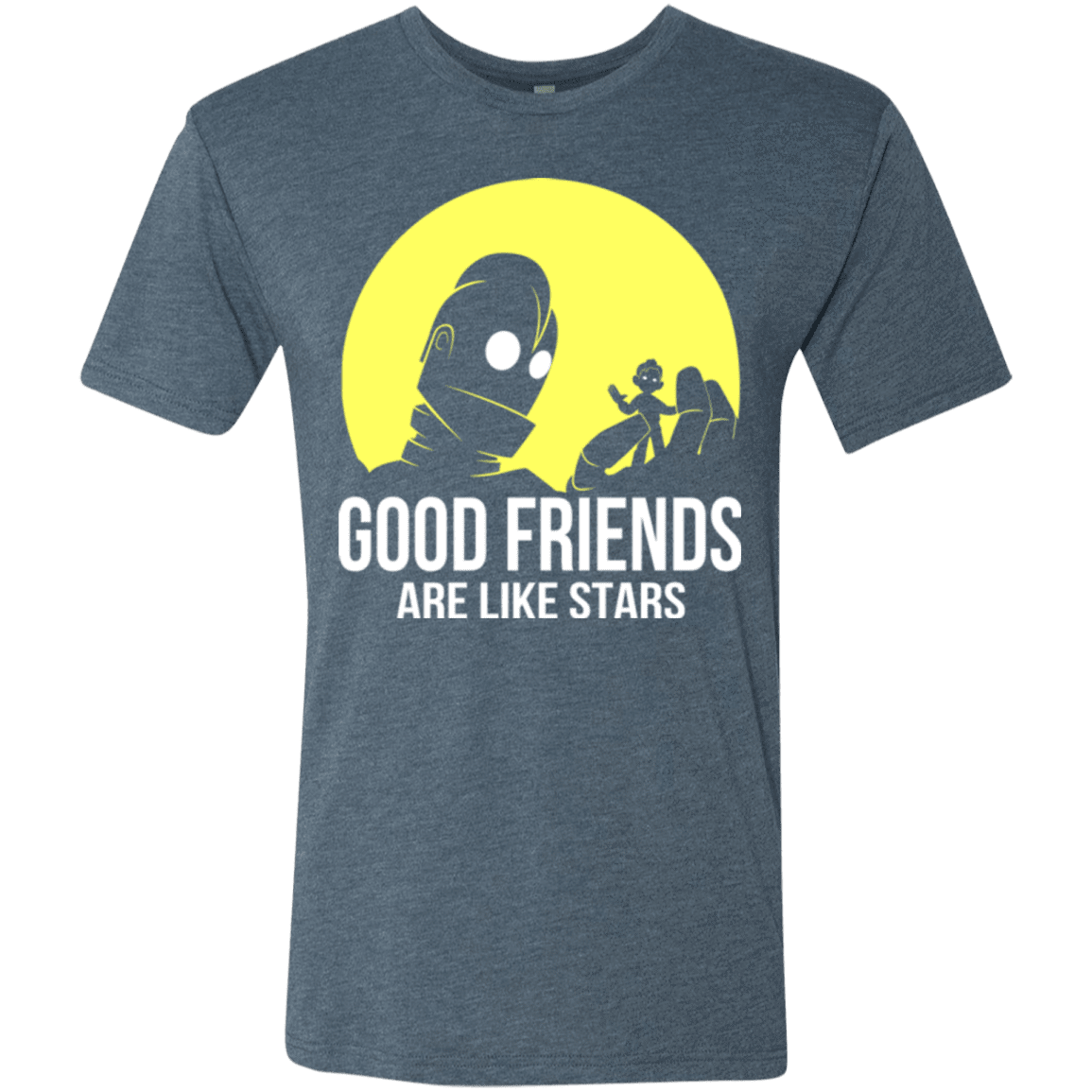 T-Shirts Indigo / Small Good friends Men's Triblend T-Shirt