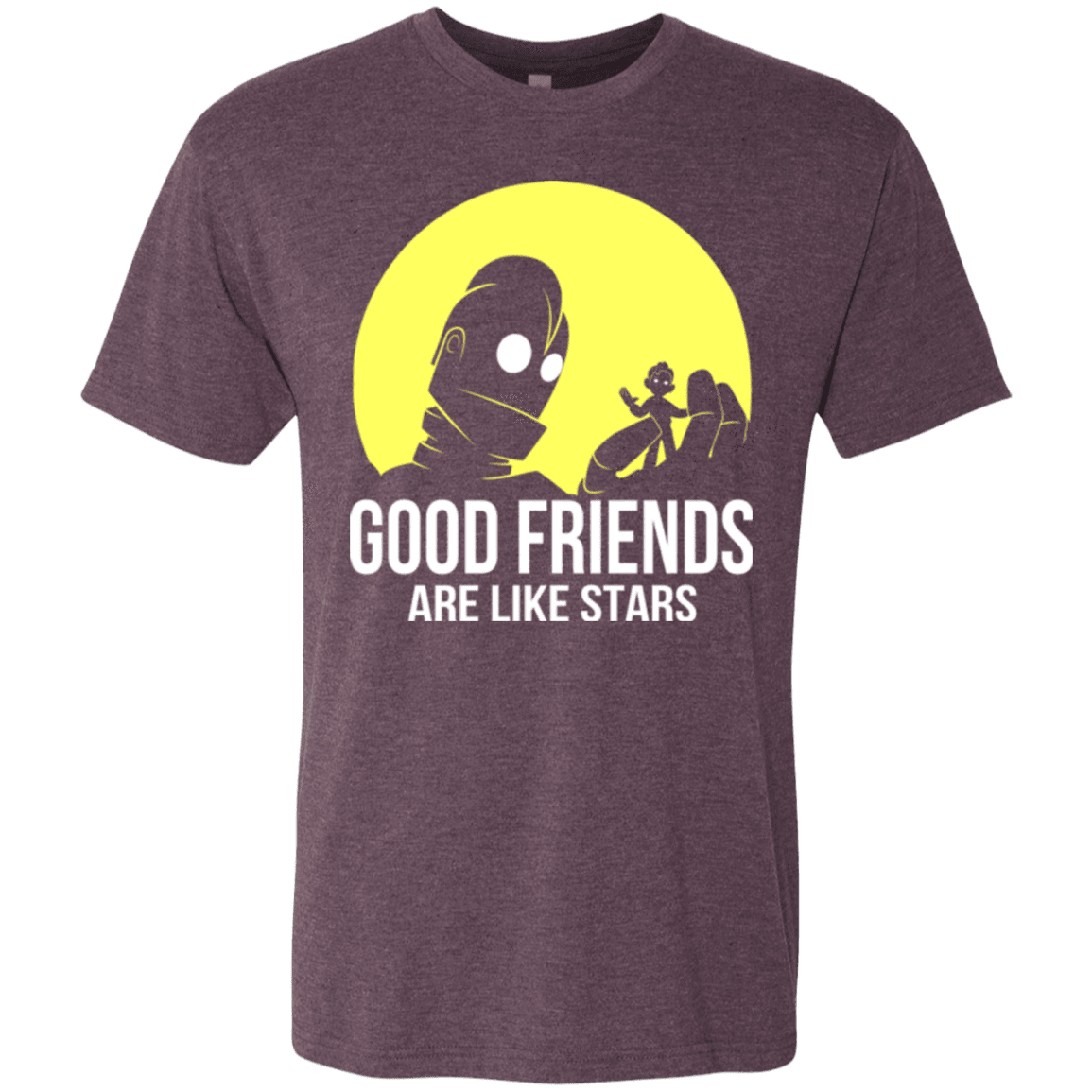 T-Shirts Vintage Purple / Small Good friends Men's Triblend T-Shirt