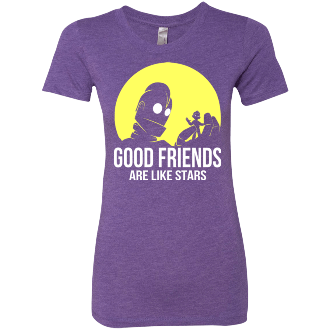 T-Shirts Purple Rush / Small Good friends Women's Triblend T-Shirt