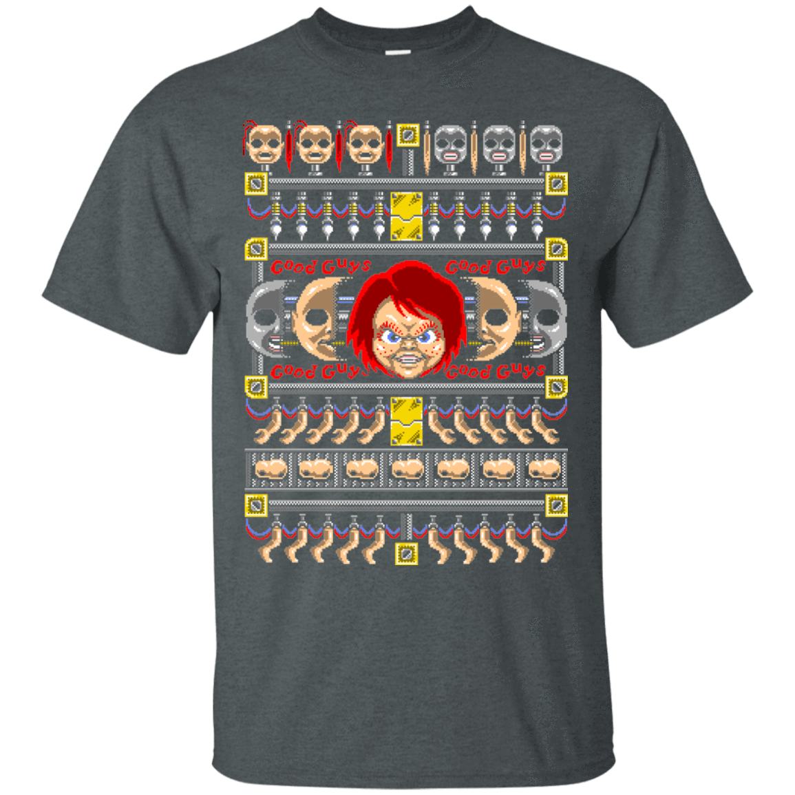 T-Shirts Dark Heather / Small Good Guy Ugly Sweater T-Shirt