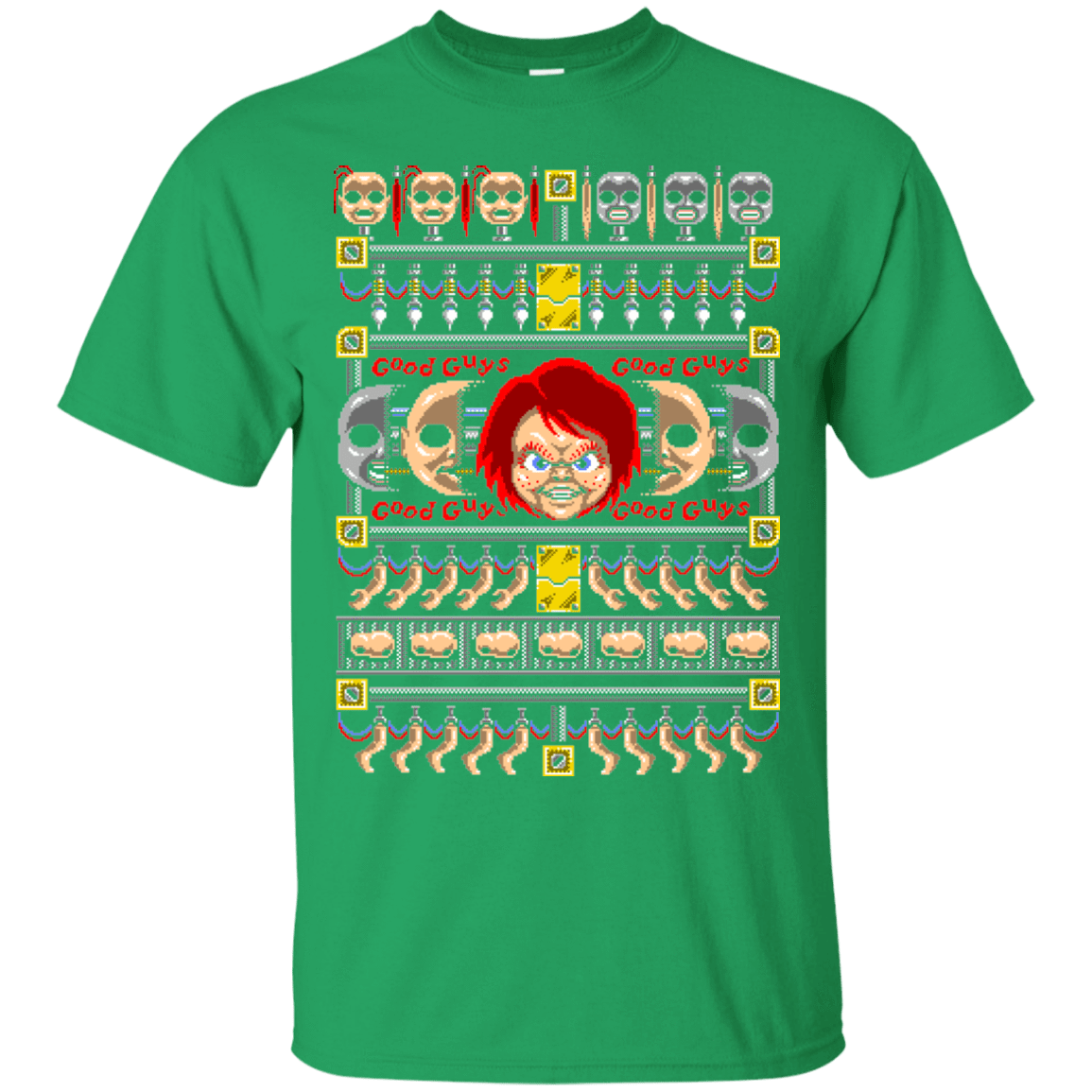 T-Shirts Irish Green / Small Good Guy Ugly Sweater T-Shirt