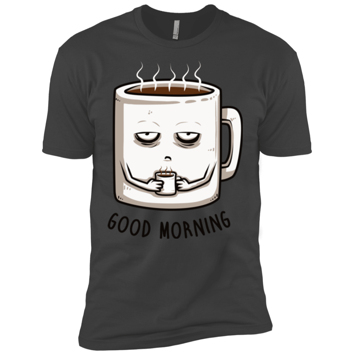 T-Shirts Heavy Metal / X-Small Good morning Men's Premium T-Shirt