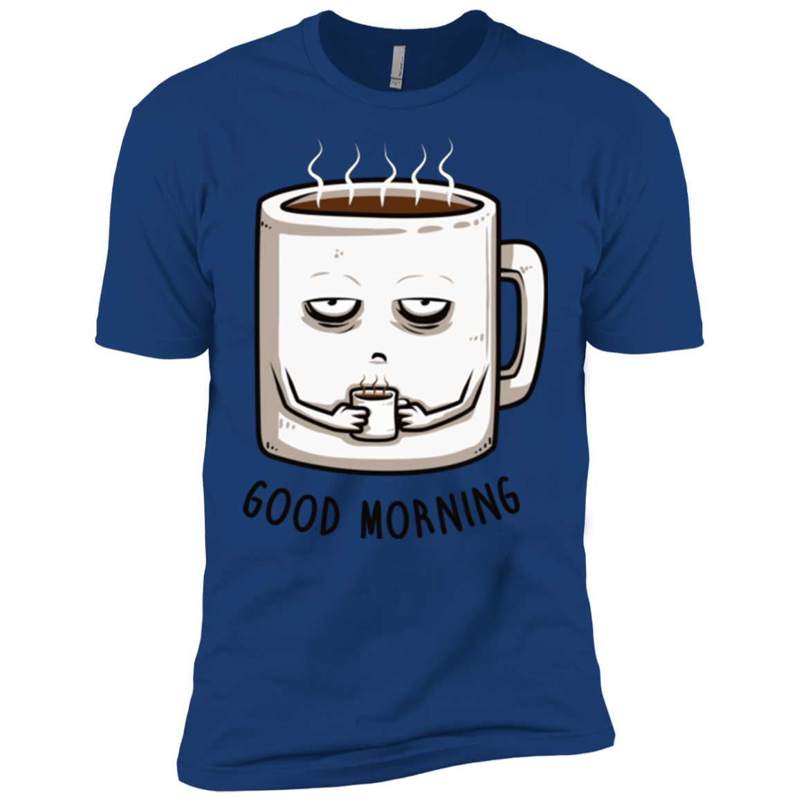 T-Shirts Royal / X-Small Good morning Men's Premium T-Shirt