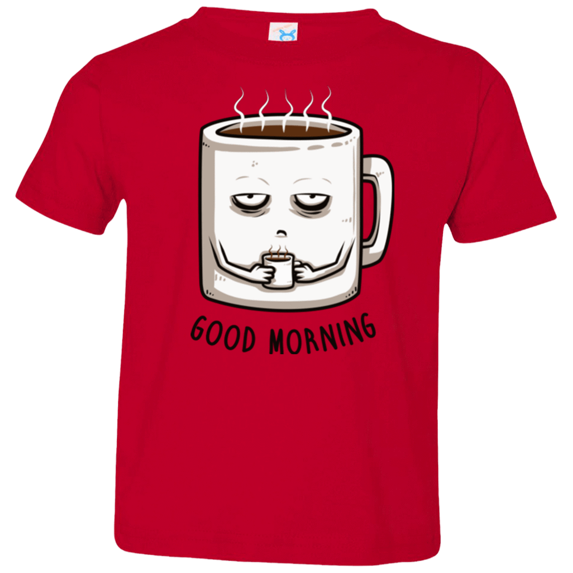 T-Shirts Red / 2T Good morning Toddler Premium T-Shirt